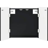Kabinet za mete ZWOLLE Crna 52,5 x 10,5 x 57,5 cm | shoptok.hr