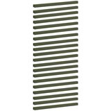 Profil za rubove vrta 20 kom. 100 x 5 x 5 cm Čelik - Maslinastozelena 100 x 5 x 5 cm 20 | shoptok.hr