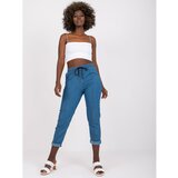 Fashion Hunters Alexis blue pants | shoptok.hr