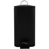 Spirella Mat crna željezna kanta za smeće s pedalom 5 l Erik – | shoptok.hr