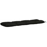  Jastučić za klupu VIANEN 100% poliester Crna 150 x 40 x 12 cm - Crna 150 x 40 x 12 cm | shoptok.hr
