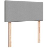  Krevet s oprugama i madracem svjetlosivi 100x200 cm od tkanine | shoptok.hr