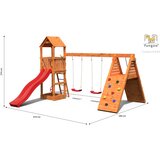 Fungoo set FLEPPI KDI smeđi- drveno dječje igralište | shoptok.hr