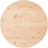  Ploča za stol okrugla Ø 60 x 3 cm od masivne borovine | shoptok.hr