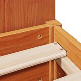 vidaXL Krevet s regalom za knjige bez madraca 90 x 200 cm od borovine | shoptok.hr