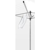 Brabantia Vrtno stojalo za sušenje perila v srebrni barvi 40 m Topspinner – | Shoptok.si