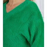 Pri Fluffy sweater knit dress neckline FUZZYVIBE | shoptok.hr