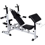 vidaXL večnamenska vadbena klop bench Cene