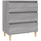  Komoda sivog hrasta sonome 60x35x70 cm od konstruiranog drva | shoptok.hr
