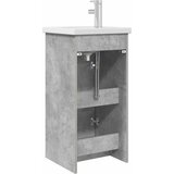  Kupaonski umivaonik s sudoperom Betonska siva 42 x 40 x 84,5 cm | shoptok.hr