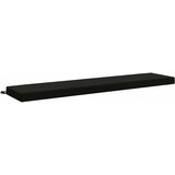  Jastučić za klupu SOEST 100% poliester Crna 200 x 40 x 8 cm Slike