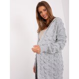 BADU Cardigan-BA-SW-8026.94P-grey | shoptok.hr