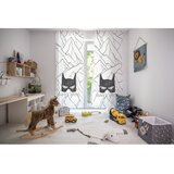 Butter Kings Crno-bijela dječja zavjesa od pamučnog satena 110x250 cm Be a Hero – | shoptok.hr