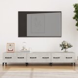 TV ormarić boja betona 150x34,5x30 cm konstruiranog drva | shoptok.hr