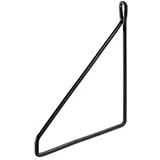 Stenska konzola Fil (Do x Š: 21 x 21 cm, Črna, Nosilnost: 30 kg)