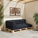  Jastučić za paletni kauč 3 pcs Antracit 120 x 80 x 38 cm | shoptok.hr