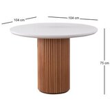 Hanah home otantik 3051 trpezarijski sto