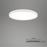 BRILONER 7058-016 - slim led prigušiva svetiljka 18W/230V wi-fi tuya + daljinski upravljač | Eponuda.com