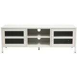 Premier Housewares Bijela željezna TV komoda 150x50x45 cm Acier – | shoptok.hr