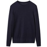 MANGO MAN Pulover 'Seda' mornarska | Shoptok.si
