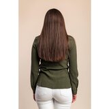 Fenzy Bluza S "V" Izrezom, Zelena | shoptok.hr
