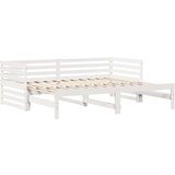 vidaXL Dnevni krevet s ladicama bez madraca 90x200 cm masivno drvo | shoptok.hr