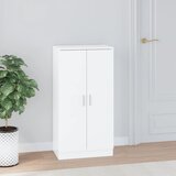 Ormarić za cipele sjajni bijeli 55x35x108 cm konstruirano drvo | Eponuda.com