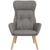  Stolica za opuštanje od tkanine svjetlosiva | shoptok.hr