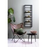 Light & Living Crni zidni metalni držač za boce vina 42x120x6 cm Macaben – | shoptok.hr