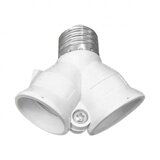 VIRONE Grlo belo sijalično adapter 2xE27 LH/E27/2XE27-15 Cene