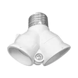 Grlo belo sijalično adapter 2xE27 LH/E27/2XE27-15