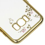 Nillkin silikonski ovitek z rožicami za samsung galaxy S8 plus - zlat | Shoptok.si