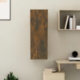 TV ormarić dimljeni hrast 30,5 x 30 x 90 cm konstruirano drvo | shoptok.hr