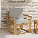  2 Komad Set vanjskih sofa Poliester Bijela i svijetlosiva | shoptok.hr