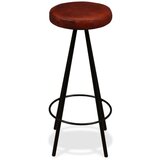 In barska garnitura 5-delna trden akacijev les pravo usnje | Shoptok.si