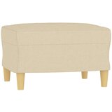  3-dijelni set sofa s jastucima krem od tkanine | shoptok.hr