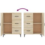  Komoda boja hrasta sonome 69,5x34x90 cm od konstruiranog drva | shoptok.hr