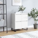 vidaXL Komoda bijela 60 x 35 x 70 cm od konstruiranog drva Cijene