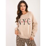 My Red Lips Sweatshirt-EM-BL-857.88-beige Cene