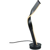 CINQUE Črna LED namizna svetilka s kovinskim senčilom (višina 64,5 cm) Cicenza – Cene