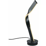 CINQUE Črna LED namizna svetilka s kovinskim senčilom (višina 64,5 cm) Cicenza –