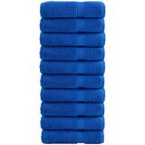 vidaXL Premium brisače 10 kos modra 50x100 cm 600 g/m2 100 % bombaž Cene