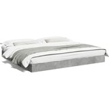 vidaXL Okvir kreveta siva boja betona 180x200 cm od konstruiranog drva Cijene