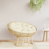  Okrugli jastuk krem Ø 100 x 11 cm od tkanine Oxford | shoptok.hr