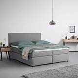 Bessagi Home Postelja Boxspring Melina, Siva, Z Nadvložkom, 180x200 Cene