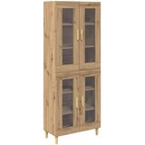  Highboard Umjetnički hrast 69,5 x 34 x 180 cm Konstruirano drvo | shoptok.hr