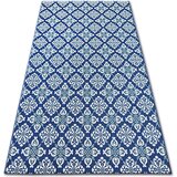 RugsX Preproge Preproga v videzu sisala COLOR 19246/699 Cvetje 200x290 cm Modra | Shoptok.si