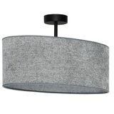  Duolla - Plafonski luster OVAL 1xE27/15W/230V siva | Eponuda.com