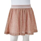  Dječja suknja sa šljokicama svjetloružičasta 140 | shoptok.hr