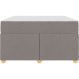 vidaXL krevetna konstrukcija sivo-smeđa 120 x 200 cm tkanina | shoptok.hr